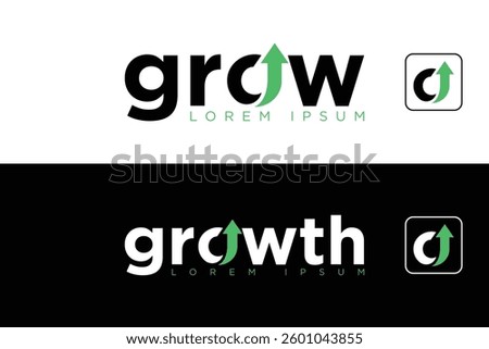 Arrow logo icon design. Simple modern arrow logo template design