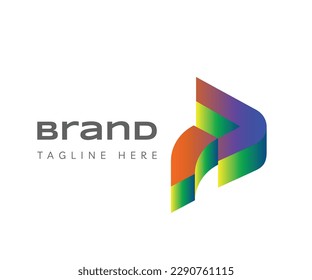 Arrow logo icon design template elements. Usable for Branding, Business and Technology Logos.
