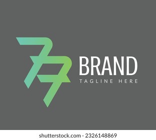 Elementos de plantilla de diseño de iconos de logotipo de flecha. Usable para marca, logotipos de negocios y tecnología.
