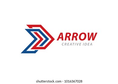Arrow Logo and Icon Template