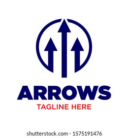 Arrow Logo Icon Vector Template