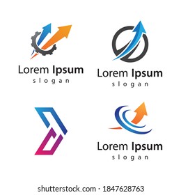 Arrow logo image illustration designs