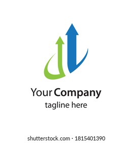 Arrow logo images  illustration design