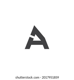 Arrow Logo with letter A combination, creative design, icon design or logo symbol