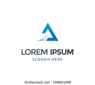 arrow logo modern template design vector illustration