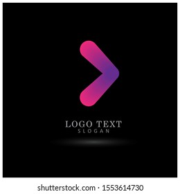 Arrow Logo. Symbol & Icon Vector Template.