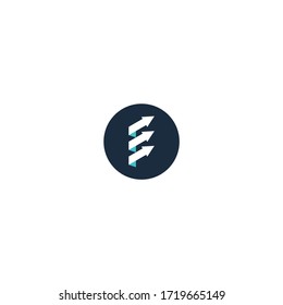 Arrow logo, Arrow logo tamplate, icon logo