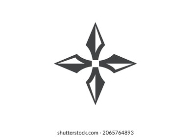 Arrow logo template design vector , icon illustration