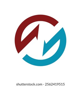 arrow logo template icon illustration design
