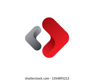 Arrow Logo Template, Icon, Symbol - Vector