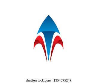 Arrow Logo Template, Icon, Symbol - Vector
