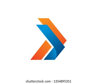 Arrow Logo Template, Icon, Symbol - Vector