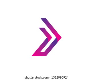 Arrow Logo Template, Icon, Symbol