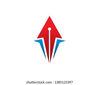Arrow Logo Template, Icon, Symbol - Vector