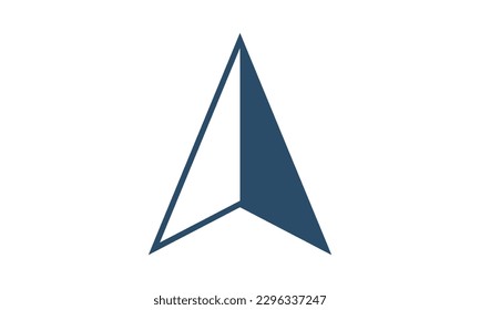 Arrow logo template icon vector image