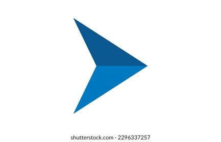 Arrow logo template icon vector image