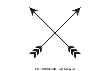 Arrow logo template icon vector image