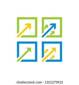Arrow Logo Template vector - Vector 
