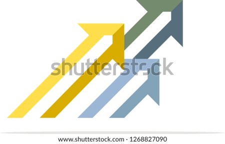 arrow logo vector