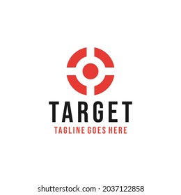 diseño vectorial con logotipo de flecha. símbolo de disparo moderno gráfico. emblema de destino para empresas y empresas