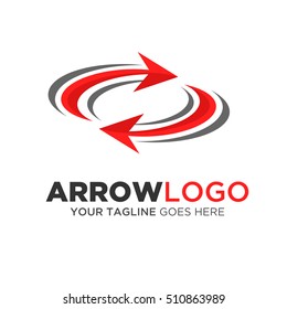 Arrow logo vector eps.10