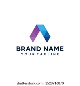 Arrow logo vector full color art