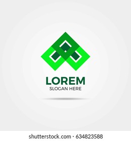 up arrow logo vector illustration