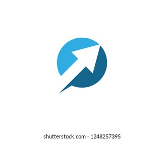 Arrow Logo vector Template design