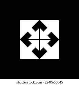 Arrow Logos. Creative, simple and elegant Chaos Arrows logo.