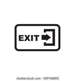 Arrow Logout Exit icon