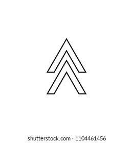 Arrow long up