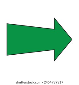 Arrow Long Icon | Arrows | Infographic Illustration | Direction Symbol | Pointer Logo| Isolated| Variations