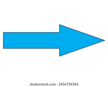 Arrow Long Icon | Arrows | Infographic Illustration | Direction Symbol | Pointer Logo| Isolated| Variations