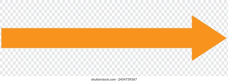 Arrow Long Icon | Arrows | Infographic Illustration | Direction Symbol | Pointer Logo| Isolated| Variations