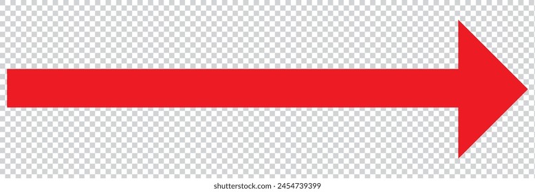 Arrow Long Icon | Arrows | Infographic Illustration | Direction Symbol | Pointer Logo| Isolated| Variations