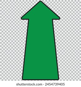 Icono de flecha larga | Flechas | Ilustración Infográfica | Símbolo de dirección | Logotipo del puntero| Aislado| Variantes