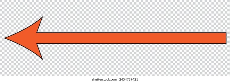 Arrow Long Icon | Arrows | Infographic Illustration | Direction Symbol | Pointer Logo| Isolated| Variations