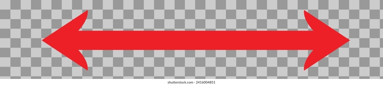 Arrow Long Icon Red Arrows Infographic Illustration Direction Symbol Pointer Logo Up Sign Isolated Variations  6 1 2 1