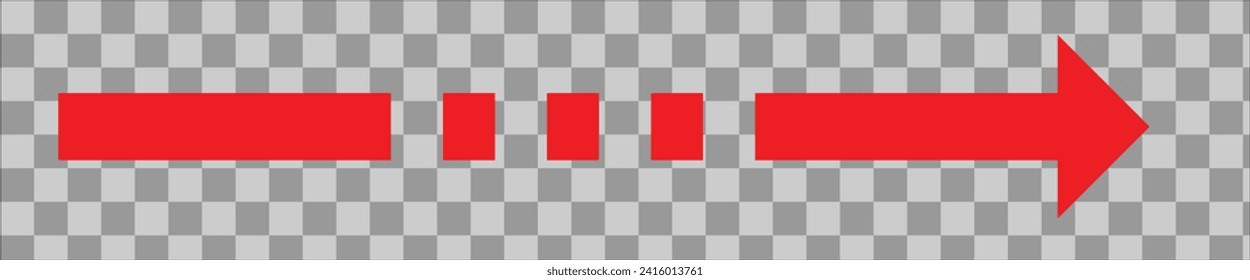 Arrow Long Icon Red Arrows Infographic Illustration Direction Symbol Pointer Logo Up Sign Isolated Variations 5 6 3