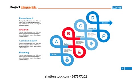 Arrow Loops Diagram Slide Template