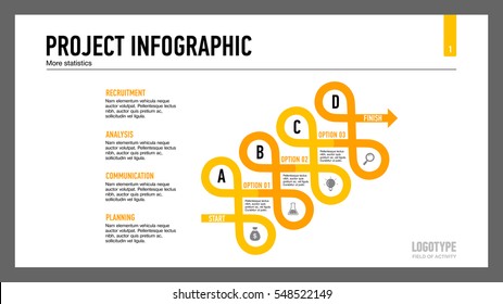 Arrow Loops Diagram Slide Template