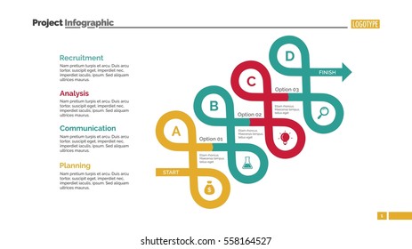 Arrow Loops Diagram Slide Template