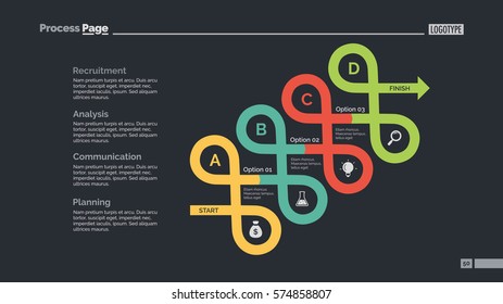 Arrow Loops Diagram Slide Template