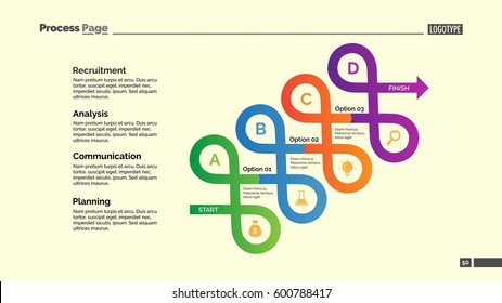 Arrow Loops Diagram Slide Template