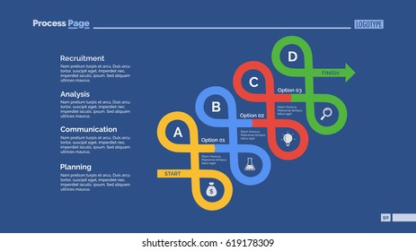 Arrow Loops Diagram Slide Template
