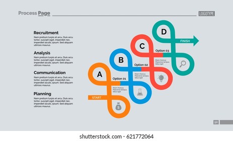 Arrow Loops Diagram Slide Template