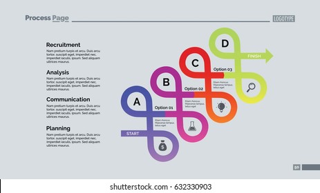 Arrow Loops Diagram Slide Template