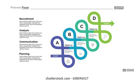 Arrow Loops Diagram Slide Template