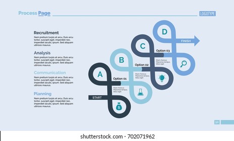 Arrow Loops Diagram Slide Template