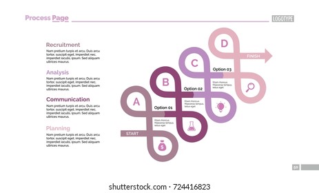 Arrow Loops Diagram Slide Template